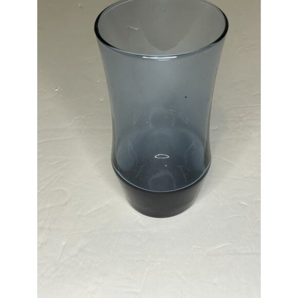 Libbey Apollo Blue vtg glass 13 Oz Flat Tumbler replacement limited ed 5.5 in - Picture 5 of 9